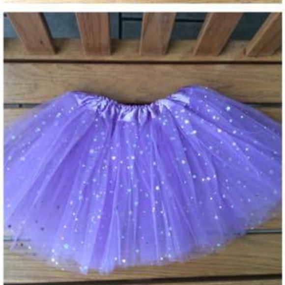 New Playtime Silver Sparkle Stars Tutu - Picture 7 of 7